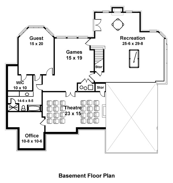 Basement Floor Plan